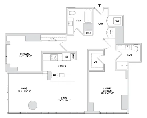 Floor plan B12
