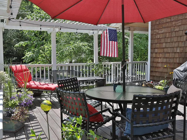Outside dining