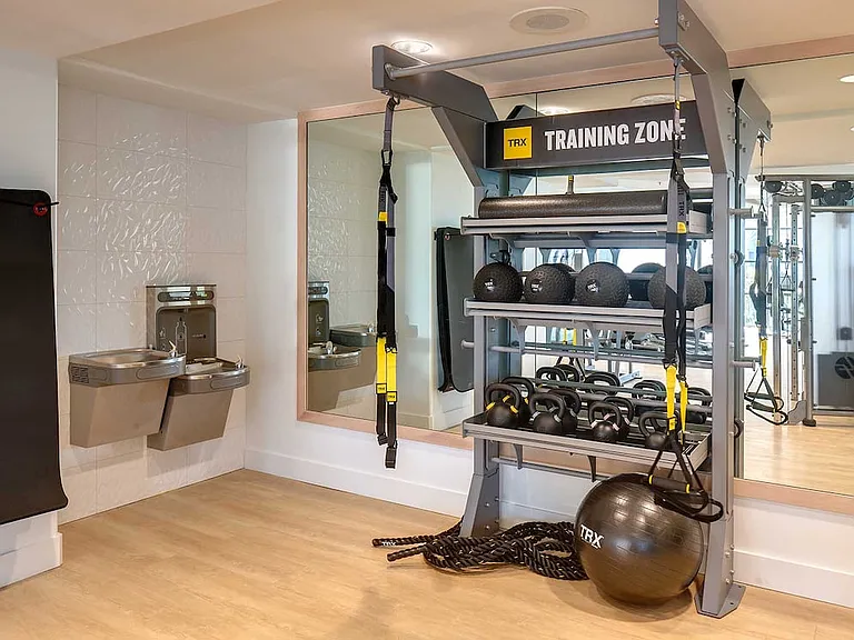 Phase I Fitness Center with TRX equipment