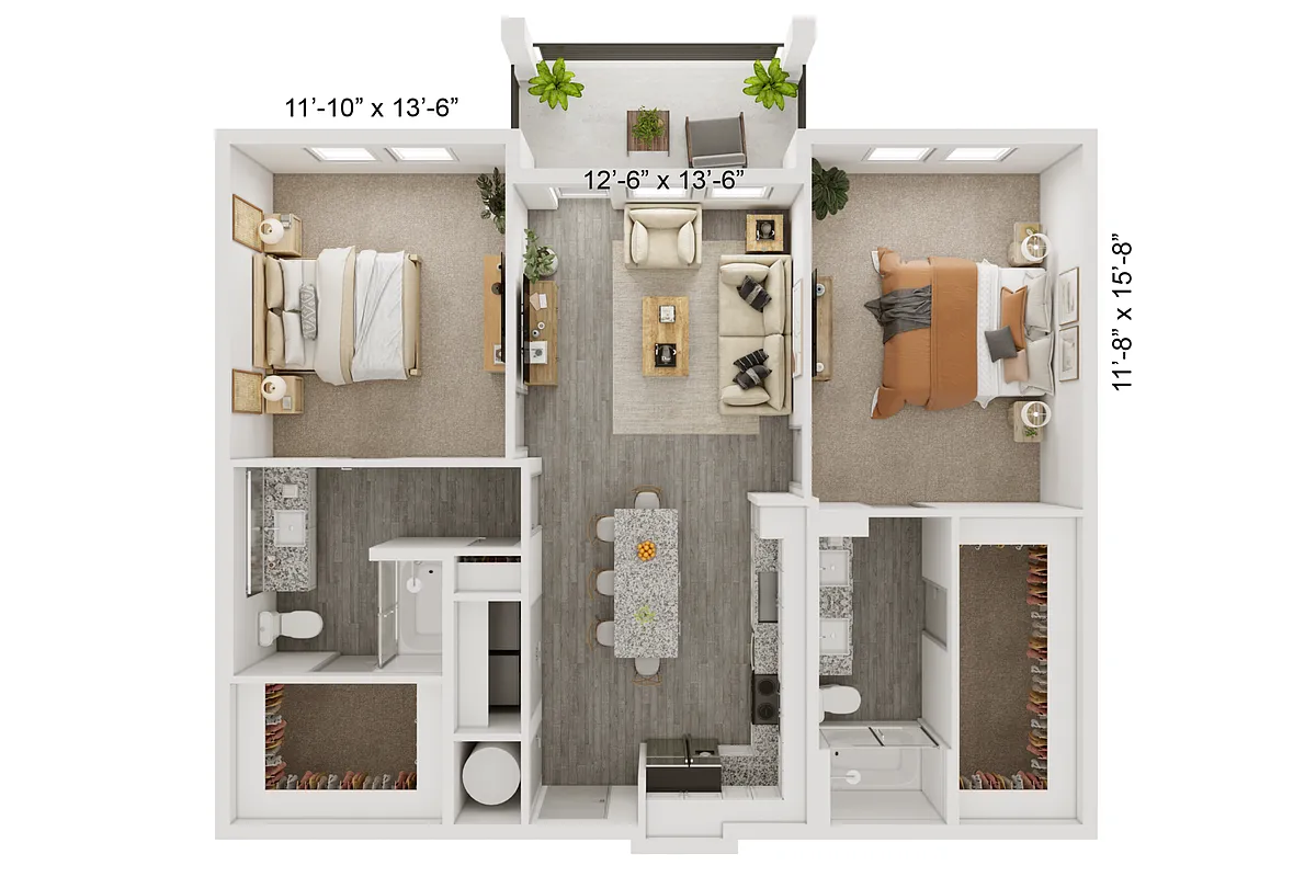 Floor plan B1