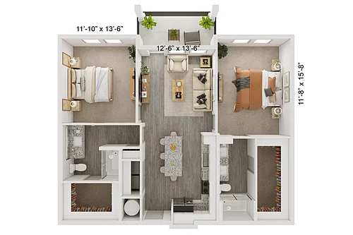 Floor plan B1