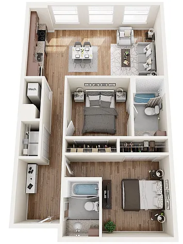 Floor plan Unit Type 6