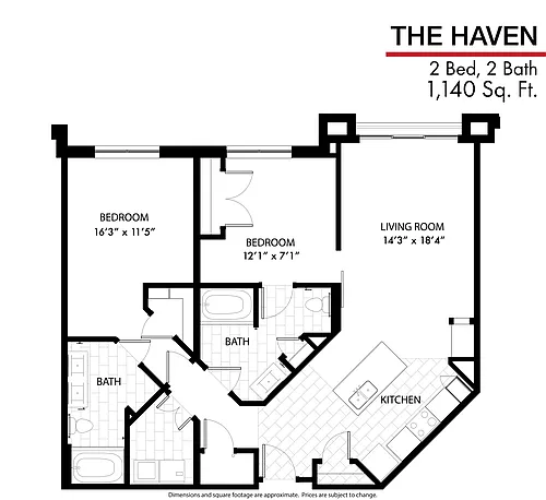 Floor plan Haven