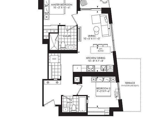 2nd image of 3079 Trafalgar Rd #1602