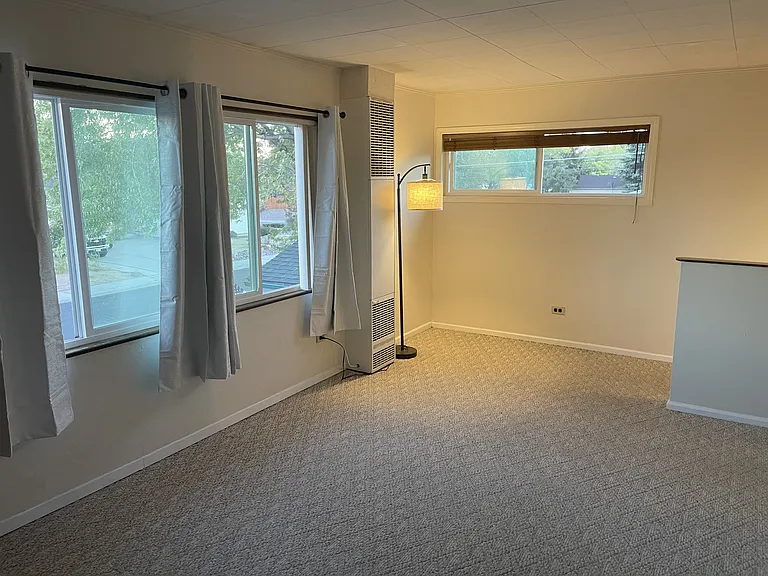 Living room with lots of natural light