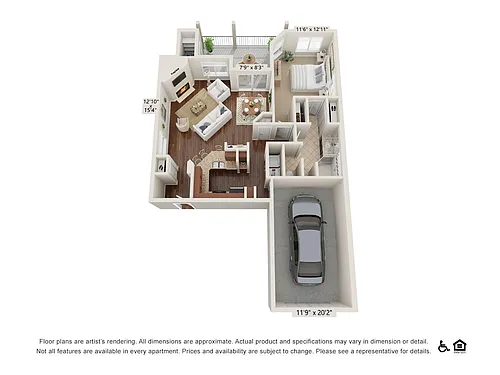 Floor plan 1C