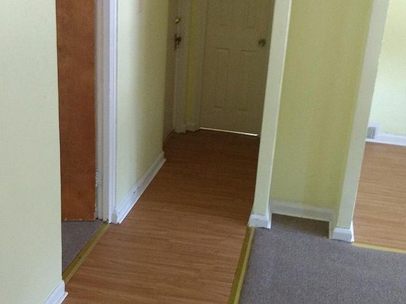 Hall to bathroom and rooms