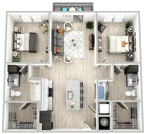 Floor plan B1