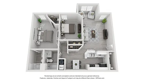 Floor plan The Evergreen