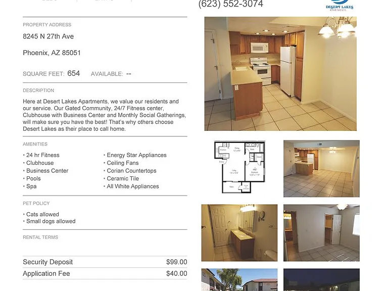 Desert Lakes Apartments — Photo 37