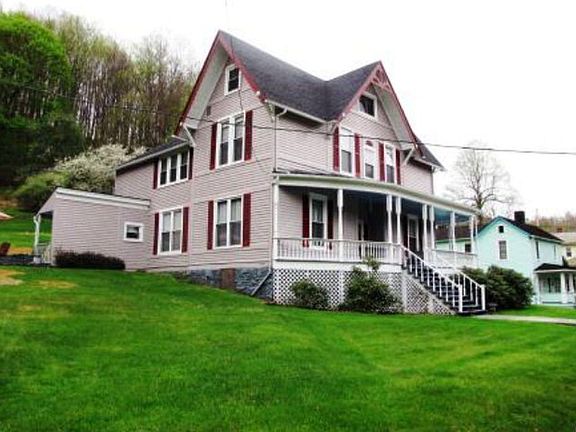 Left side of house