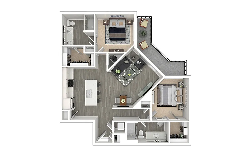 Floor plan Mills