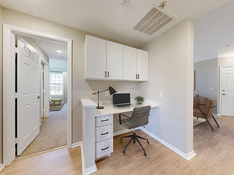 Newly Renovated Built-In Desk