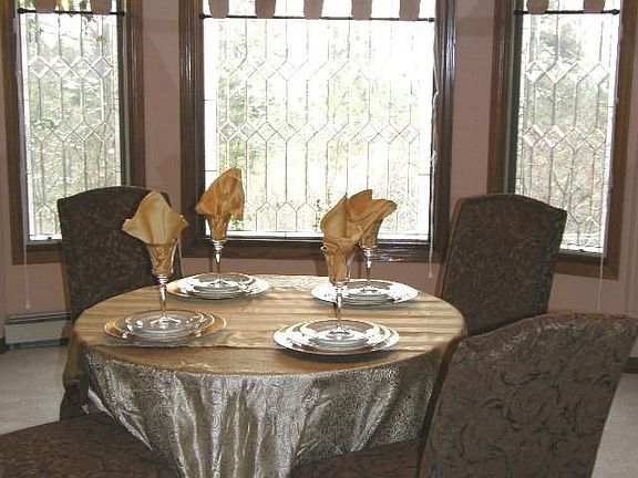 Formal Dining with Gorgeous Windows and View!