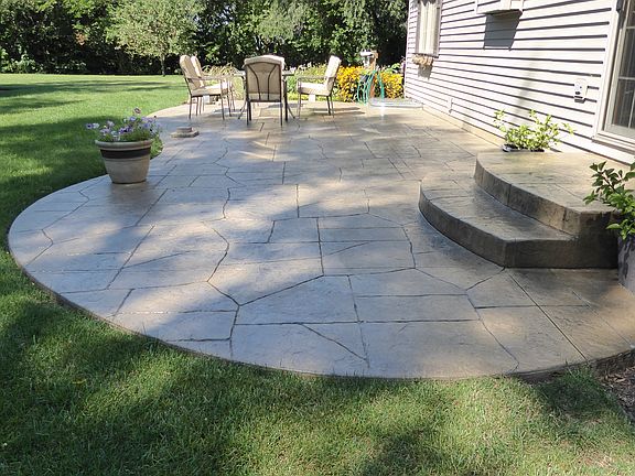 Stamped Concrete Patio