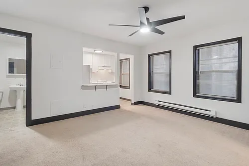 Floor plan Urban 1 Bedroom - Renovated