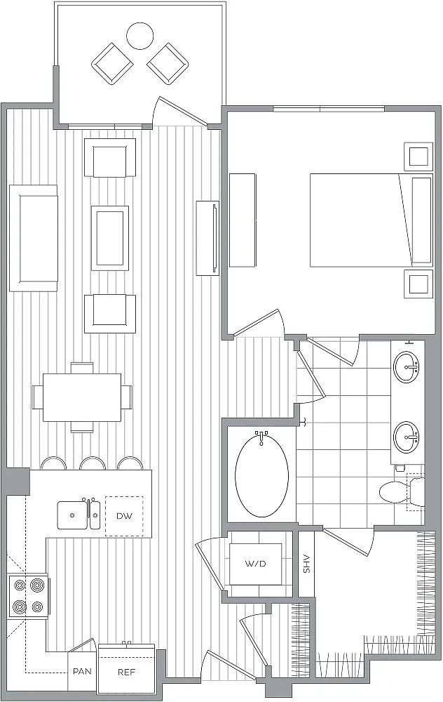 Floor plan A1D