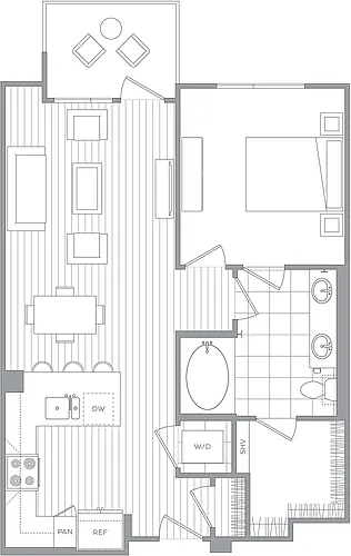 Floor plan A1D