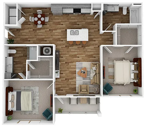 Floor plan Riverside