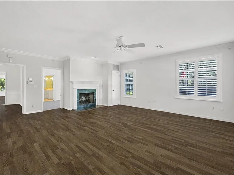 Living Room with Fireplace