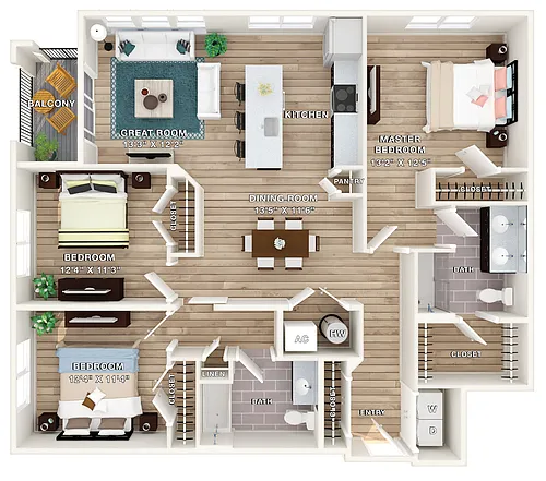Floor plan Cottage