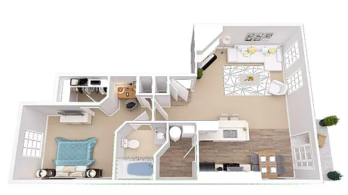 Floor plan Lexington