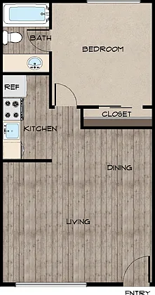 Oasis One Bedroom Floor Plan Oasis One Bedroom Floor Plan