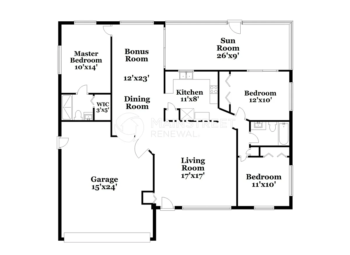 Floor Plan - 1412 SE 4th St