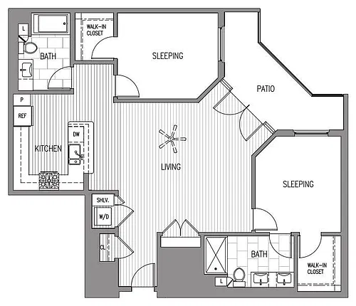 Floor plan B15