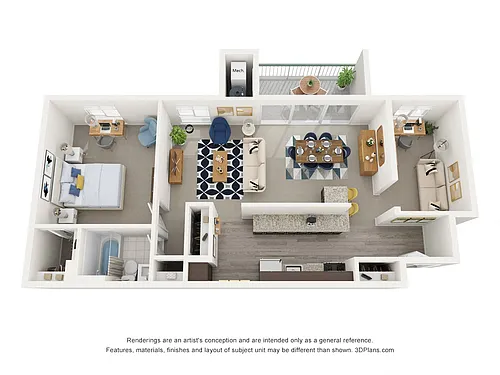 Floor plan Washington Renovated