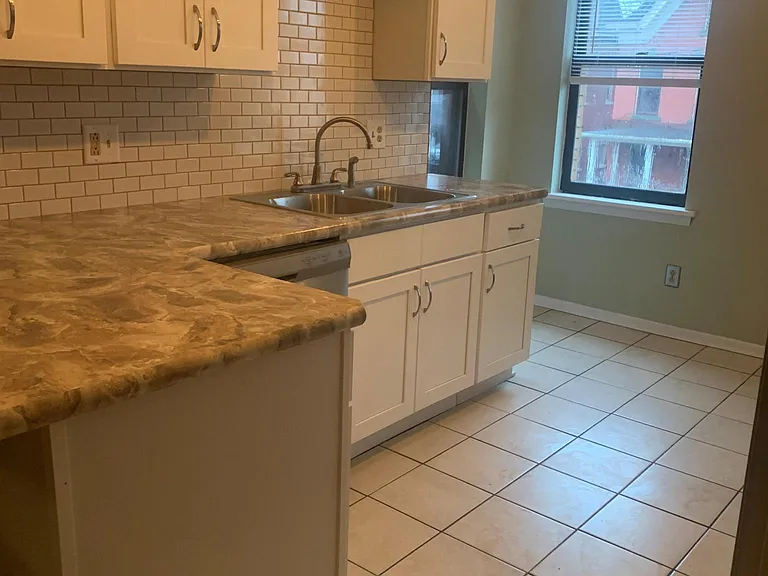 newly installed kitchen