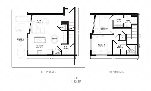 Floor plan B8