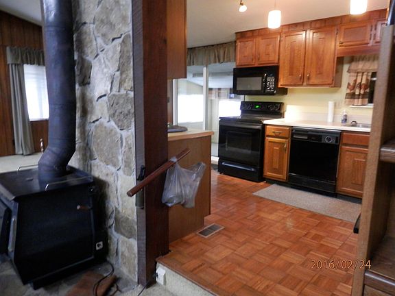 Kitchen from living room