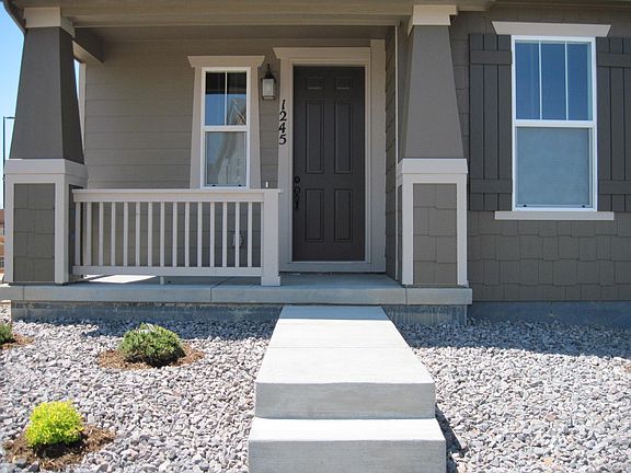 Front Entrance faces East