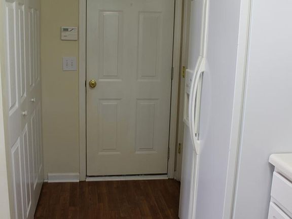 Laundry and door to garage