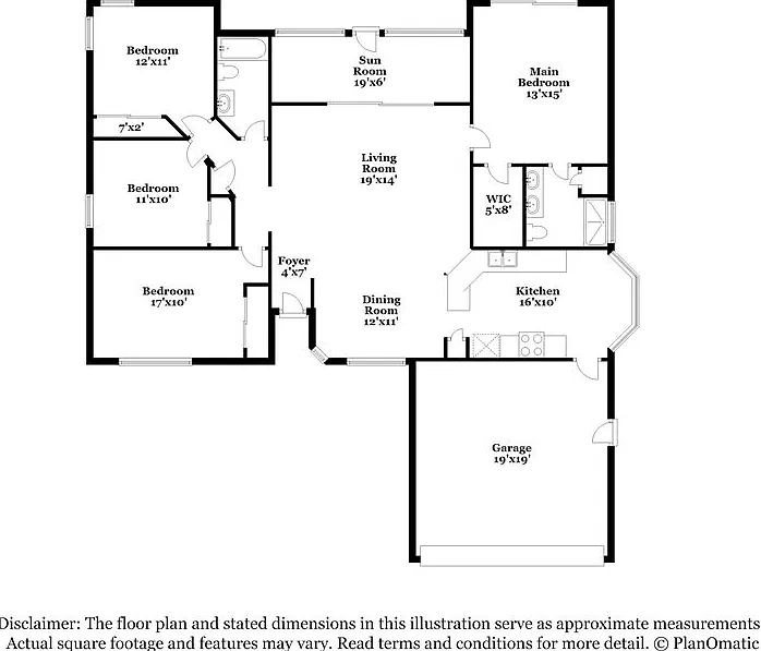 4 bed, 2.0 bath, 1670 sqft, $3,820 — Photo 2
