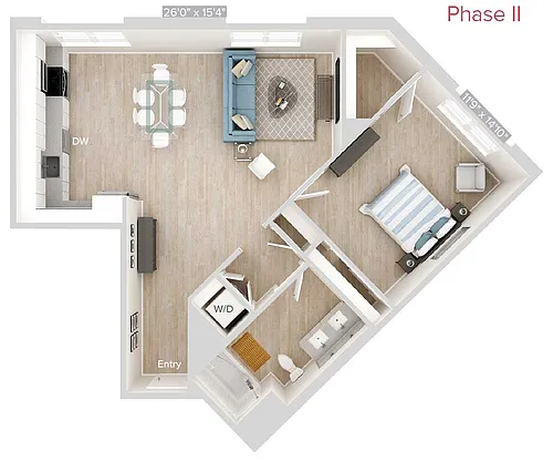 Floor plan A13U