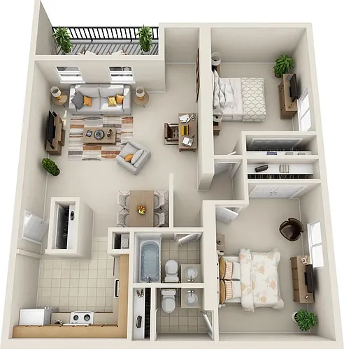Floor plan B3