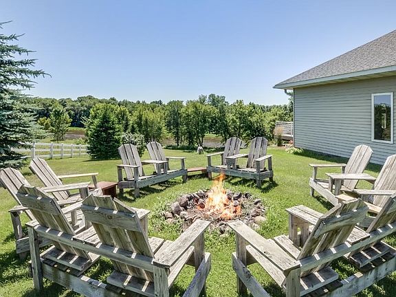 Fire pit with views of river and plains.  Tons of privacy and peace and quiet.