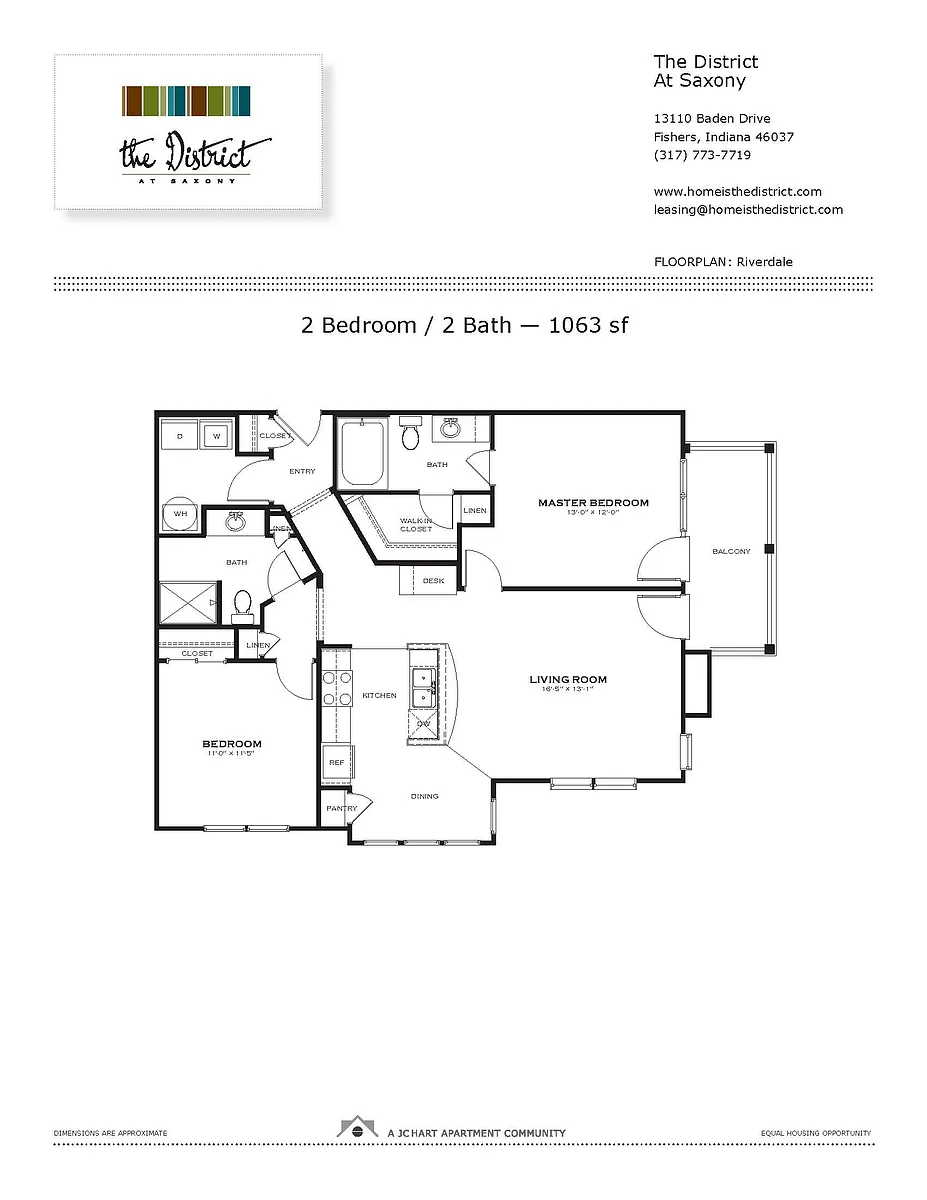 Floor plan Riverdale 2.2