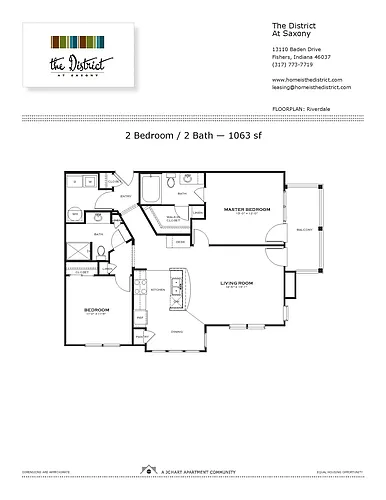 Floor plan Riverdale 2.2
