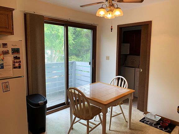 Dining area & laundry room