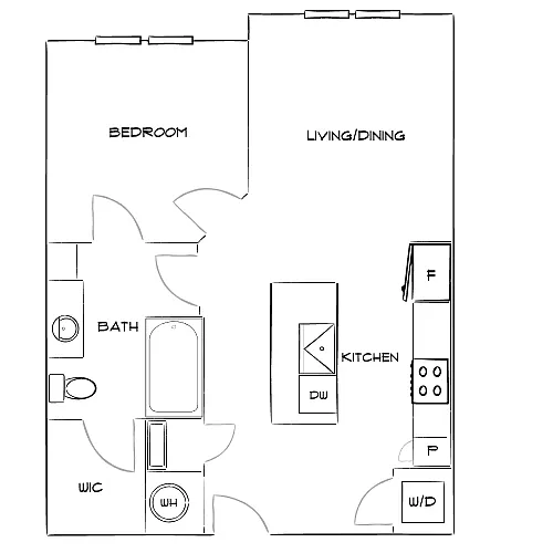 Floor plan Design 1C