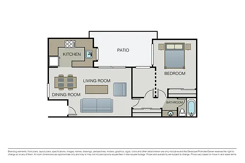 Floor plan The Cedar Suite