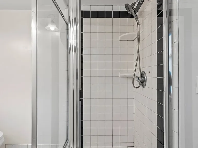 Upstairs primary ensuite shower