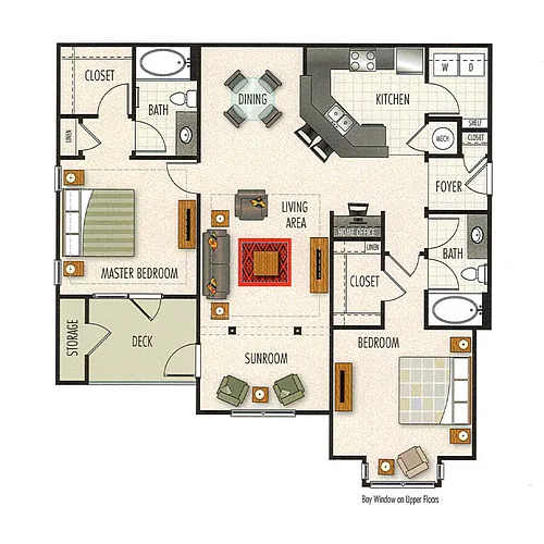 Floor plan Pebble Beach | Phase I