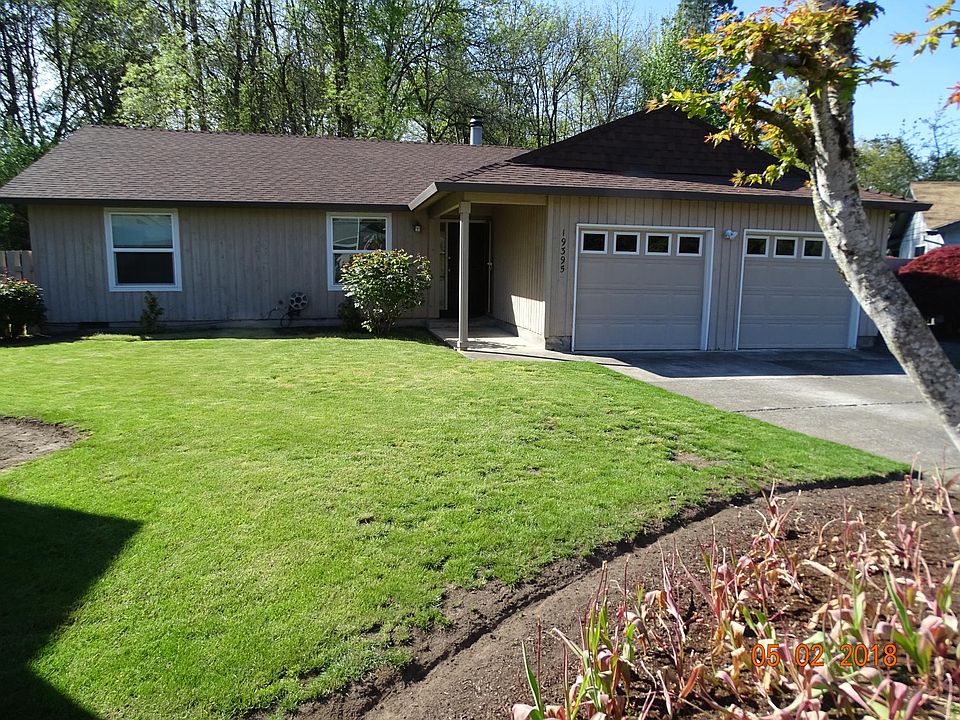 Front entry with two car garage