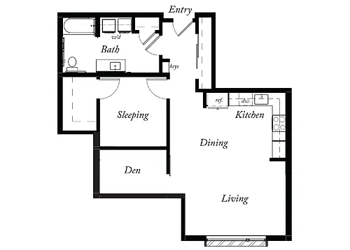 Floor plan A10