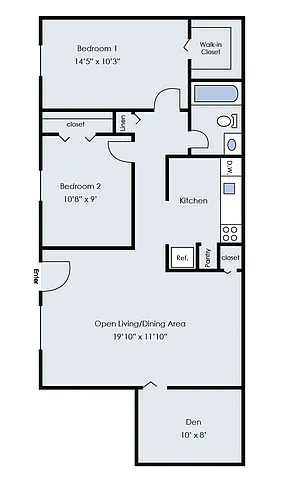 Floor plan The Shoreline