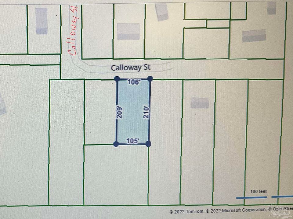 1st image of PARCEL 1000025 Calloway St